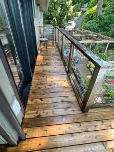 deck cleaning